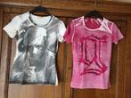 T-shirt dames - Galliano, Ophalen of Verzenden, Zo goed als nieuw, Maat 34 (XS) of kleiner, Wit