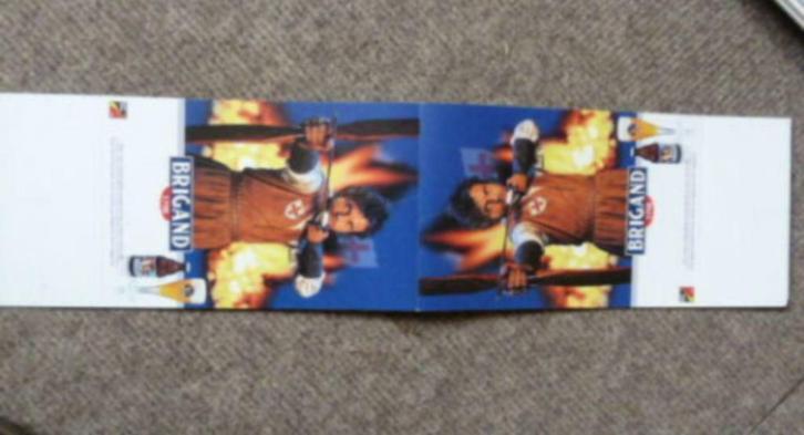 tafel reclame BRIGAND Brouwerij Van Honsebrouck, Verzamelen, Biermerken, Nieuw, Reclamebord, Plaat of Schild, Stella Artois, Ophalen of Verzenden