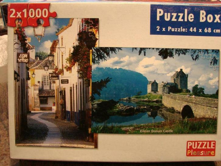 puzzels voor volwassenen, Hobby en Vrije tijd, Denksport en Puzzels, Gebruikt, Legpuzzel, 500 t/m 1500 stukjes, Ophalen of Verzenden