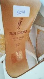 820A * BH SHOES sexy witte en gouden sandalen (37), Kleding | Dames, Pumps, Verzenden, Wit, Nieuw