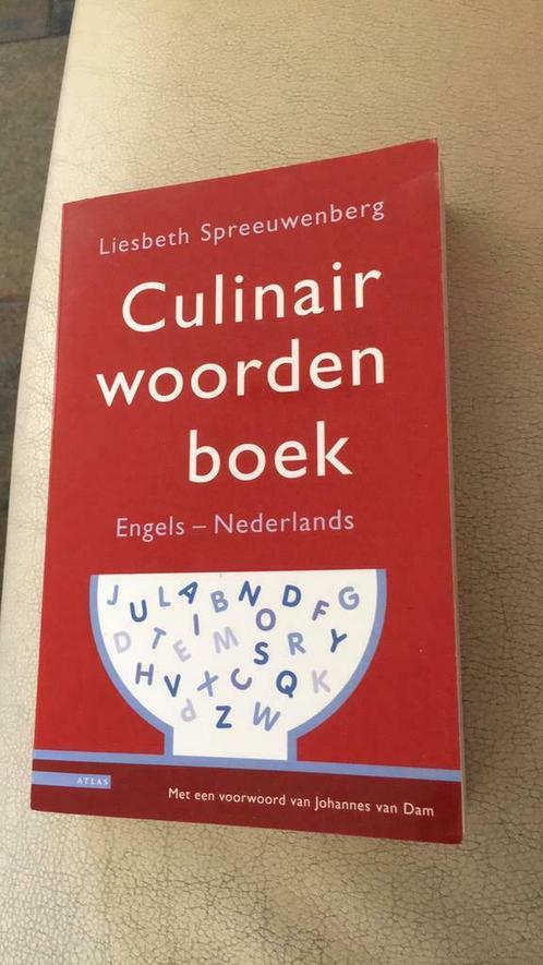 Uniek: Culinair Woordenboek Engels Nederlands, Boeken, Kookboeken, Nieuw, Overige typen, Ophalen of Verzenden