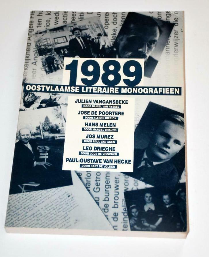 OOSTVLAAMSE MONOGRAFIEËN 1989 Van Gansbeke De Poortere Melen, Boeken, Biografieën, Zo goed als nieuw, Kunst en Cultuur, Ophalen of Verzenden