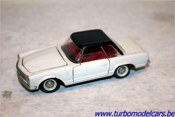 Mercedes-Benz 280 SL Hard Top 1/43 Tekno Denmark, Hobby en Vrije tijd, Modelauto's | 1:43, Gebruikt, Auto, Overige merken, Ophalen of Verzenden
