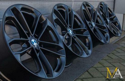 19 INCH ORIGINELE BMW 3 4 SERIE F30 F34 GT 673 VELGEN ZWART, Auto-onderdelen, Banden en Velgen, Velg(en), Winterbanden, 19 inch