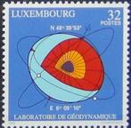 Luxemburg 1995: laboratorium Geodynamica en Seismologie, Luxemburg, Verzenden, Postfris