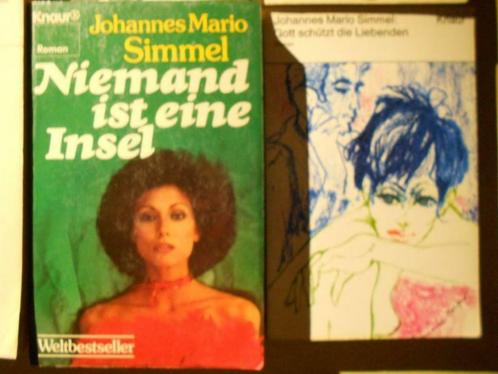 Johannes Mario Simmel, 4 romans, Livres, Romans, Utilisé, Europe autre, Enlèvement ou Envoi