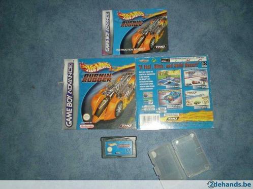 Game boy spelletje hotwheels burnin rubber, Games en Spelcomputers, Spelcomputers | Nintendo Game Boy, Gebruikt