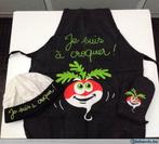 Keukenschort ovenwand en koksmuts voor kinderen, Ophalen of Verzenden, Gebruikt, Rood, Schort