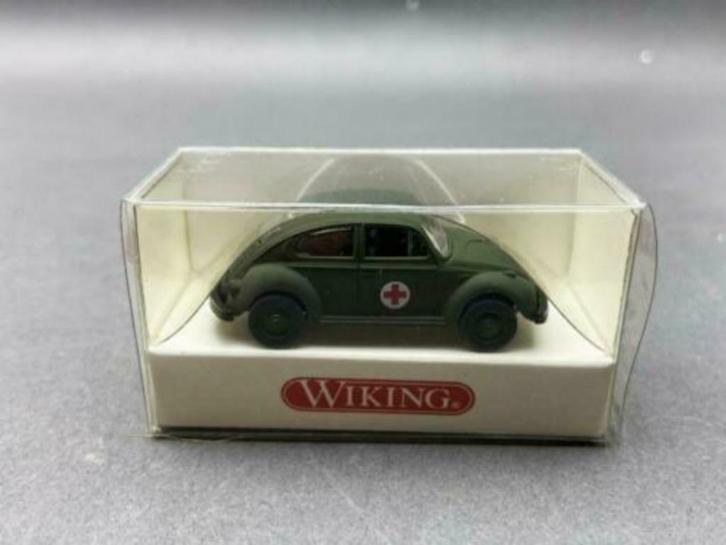 VW Coccinelle Ambulance Militaire 1/87 HO WIKING Neuve+Boite, Hobby & Loisirs créatifs, Voitures miniatures | 1:87, Neuf, Voiture