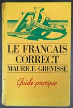 Le Français correct - guide pratique de Maurice G. 1982, Maurice Grevisse, Utilisé, Enlèvement ou Envoi, Français