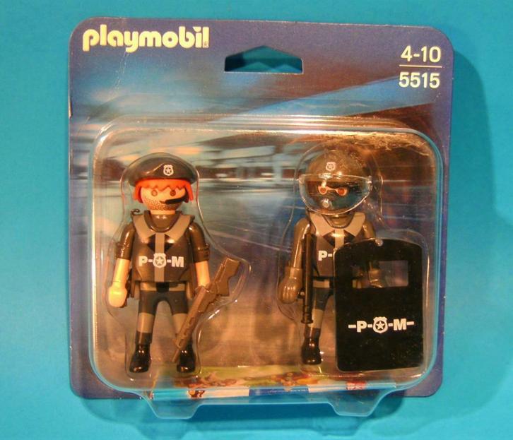 PLAYMOBIL - Interventieteam - Nieuw - Politie - 2 Klicky -, Kinderen en Baby's, Speelgoed | Playmobil, Nieuw, Complete set, Ophalen of Verzenden