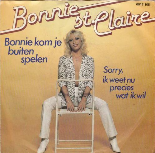 45T: Bonnie St. Claire: Bonnie kom je buiten spelen, CD & DVD, Vinyles | Néerlandophone, Utilisé, Autres formats, Enlèvement ou Envoi