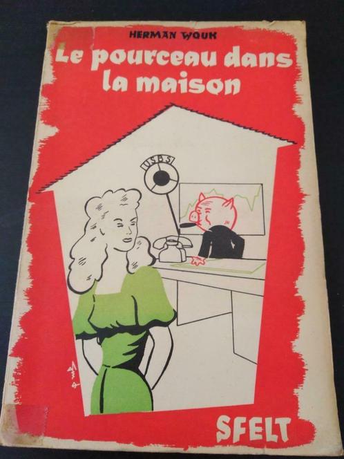 Le pourceau dans la maison, Herman Wouk, Boeken, Romans, Gelezen, Ophalen of Verzenden