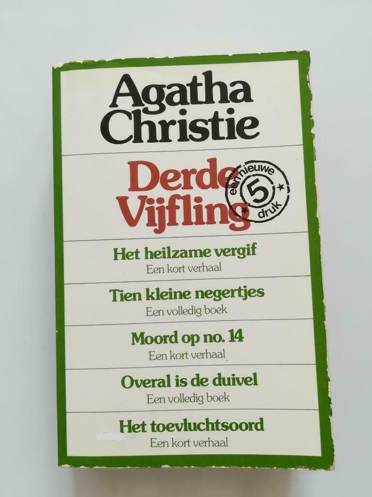 Agatha Christie: Derde Vijfling (3e druk, 1979), Livres, Policiers, Utilisé, Enlèvement ou Envoi