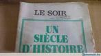 100 ans du journal Le Soir 1987, Livres, Enlèvement, Utilisé, Journal