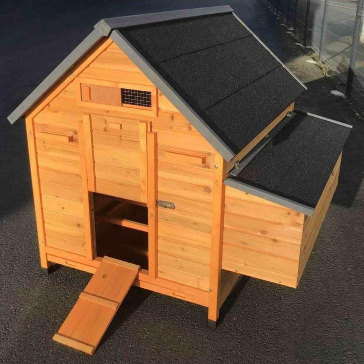 Poulailler XXL 8 poules abri poule coq canard GEANT NEUF, Dieren en Toebehoren, Pluimvee | Toebehoren, Nieuw, Kippenhok of Kippenren