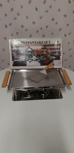 Teppanyaki-set vintage (niet elektrisch), Huis en Inrichting, Overige materialen, Overige typen, Ophalen of Verzenden, Zo goed als nieuw