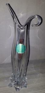 Vase en cristal De Vannes-le-Châtel / France, hauteur 35 cm,, Antiquités & Art, Antiquités | Verre & Cristal, Enlèvement ou Envoi