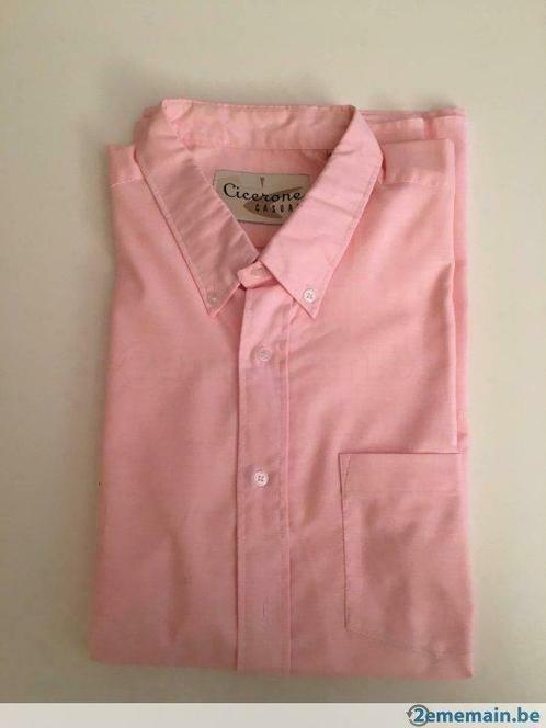 Chemise homme CICERONE Casual rose pâle 45/46 neuve, Kleding | Heren, T-shirts, Nieuw