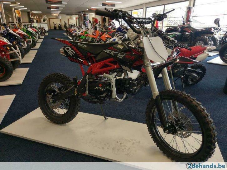 ② Pitbike dirtbike motorcross crossbrommer Orion Apolo Nitro — Motos |  Marques Autre — 2ememain