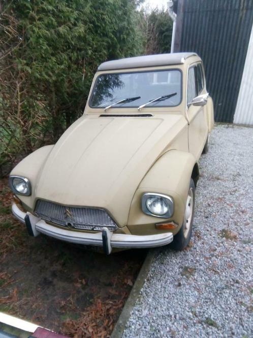 citroen dyane bj 70 voor opmaak, Auto's, Citroën, Particulier, Overige modellen, Benzine, Stadsauto, 5 deurs, Handgeschakeld, Groen