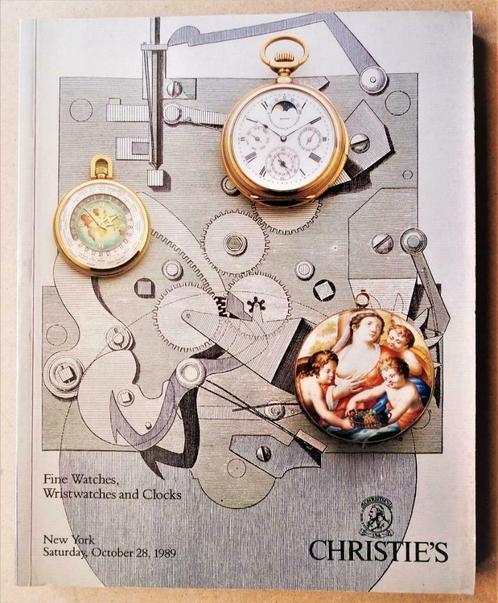 Auction catalogue: Watches, Wristwatches & Clocks - Oct.1989, Boeken, Catalogussen en Folders, Zo goed als nieuw, Catalogus, Ophalen of Verzenden