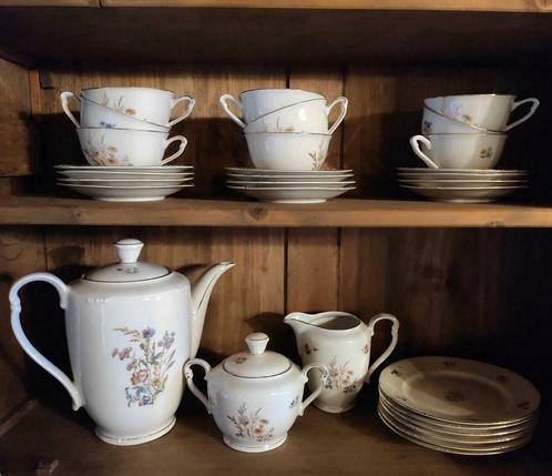 Service à café porcelaine Bavaria., Antiquités & Art, Antiquités | Services (vaisselle) complet, Enlèvement