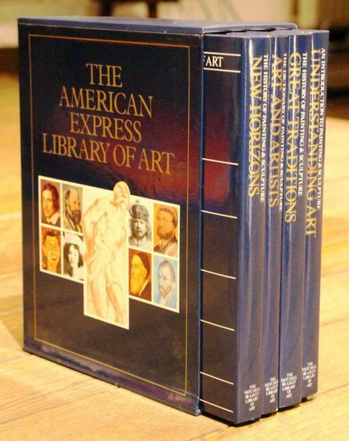The americain express library of art (4 boeken)David Piper, Boeken, Kunst en Cultuur | Beeldend, Zo goed als nieuw, Overige onderwerpen