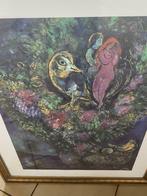 Originele polychrome heliogravure chagall marc, Antiek en Kunst