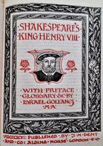 Shakespeare's King Henry VIII with preface, glossary - 1896, William Shakespeare, Gelezen, Ophalen of Verzenden, Toneel