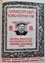 Shakespeare's King Henry VIII with preface, glossary - 1896, Boeken, Gelezen, Ophalen of Verzenden, Toneel, William Shakespeare