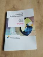Basisboek bedrijfseconomie opgaven, Ophalen of Verzenden, Zo goed als nieuw, Economie en Marketing, Noordhoff Uitgevers