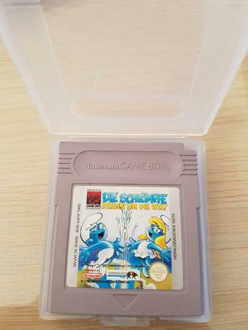 Jeu Game Boy schtroumpfs 