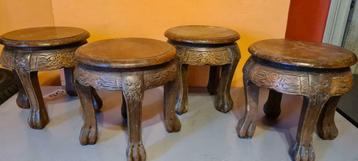 Antieke Aziatische plantentafels, Antiek en Kunst, Ophalen