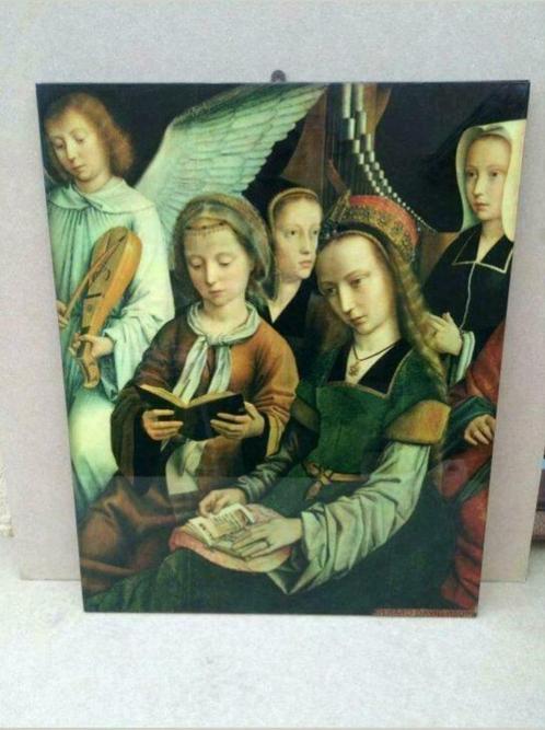 Maagd onder maagden Gerard David 1509, Huis en Inrichting, Woonaccessoires | Schilderijen, Tekeningen en Foto's, Zo goed als nieuw