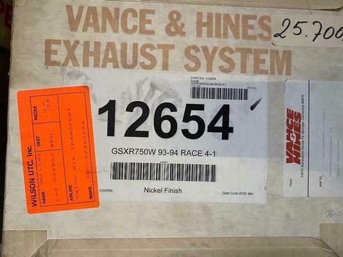 Vance and Hines  Exhaust System lot, Motoren, Onderdelen | Overige, Nieuw, Ophalen of Verzenden