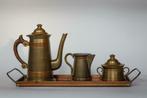 Koperen koffieset, Antiquités & Art, Antiquités | Bronze & Cuivre, Enlèvement, Cuivre