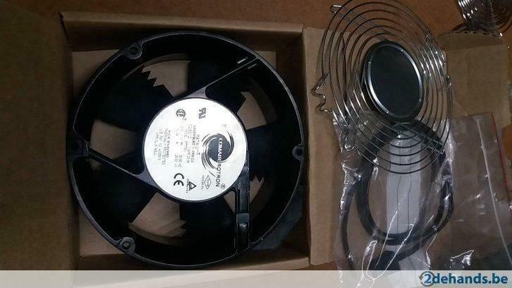 Ventilatoren  12V Etri en 230V Comair, Hobby en Vrije tijd, Elektronica-componenten, Nieuw, Ophalen