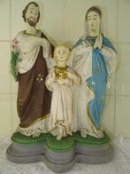 Statue sainte famille antique Statue Marie antique vers 1900, Antiquités & Art, Enlèvement ou Envoi