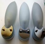 3 appliques longueur 31cm, Enlèvement ou Envoi, Neuf, Verre