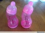 2 x Zuigfles Difrax S-fles small 170 lm, roze, Kinderen en Baby's, Babyvoeding en Toebehoren, Overige typen, Gebruikt, Ophalen