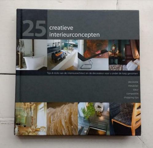 25 creatieve interieurconcepten, Diverse tips & tricks KBC, Boeken, Wonen en Tuinieren, Zo goed als nieuw, Interieur en Design