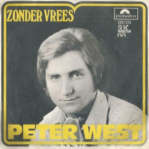 Peter West – Zonder vrees / Dagboek – Single, Cd's en Dvd's, Vinyl Singles, Gebruikt, Single, Nederlandstalig, 7 inch, Ophalen of Verzenden