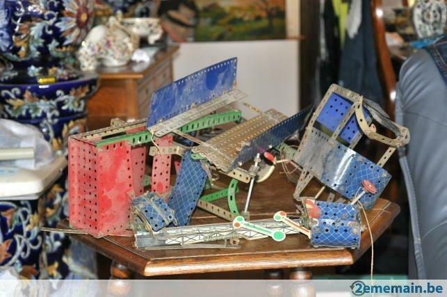 §ancienne partie d'ancien jeu  mecano, Antiquités & Art, Antiquités | Jouets, Enlèvement