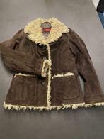 Tweans bruine lederen jas maat 38. Zeer goede staat., Kleding | Dames, Maat 38/40 (M), Bruin, Ophalen of Verzenden, Tweans