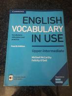 Handboek English vocabulary in use, Comme neuf, Enseignement supérieur professionnel, Enlèvement ou Envoi