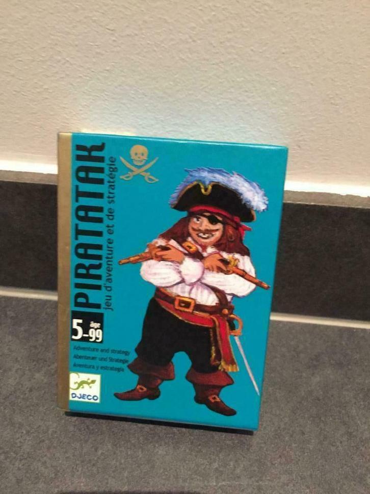 Spelletjes: Grimaces + Piratatak, Kinderen en Baby's, Speelgoed | Overig, Zo goed als nieuw, Jongen of Meisje, Ophalen