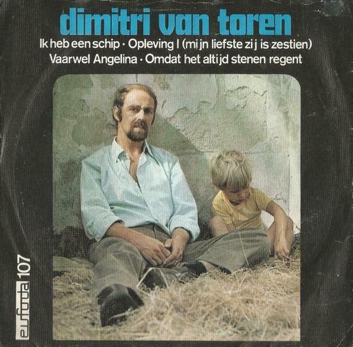 Dimitri Van Toren – Ik heb een schip + 3 – Single - EP, Cd's en Dvd's, Vinyl Singles, EP, Nederlandstalig, 7 inch, Ophalen of Verzenden