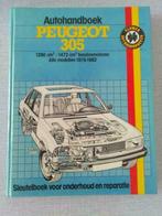 Peugeot 305 autohandboek, Autos, Peugeot, Achat, Particulier