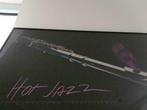 deco Prachtige vintage jazzposter/frame van topkwaliteit, Ophalen, Gebruikt, Metaal of Aluminium, 75 tot 100 cm